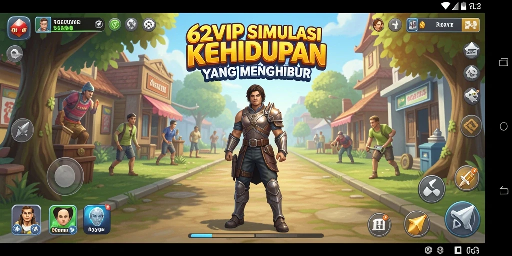 Tampilan gameplay 62VIP yang interaktif dan menarik.
