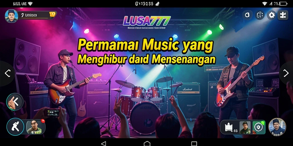 Tampilan gameplay LUSA777 yang penuh warna dan interaktif.