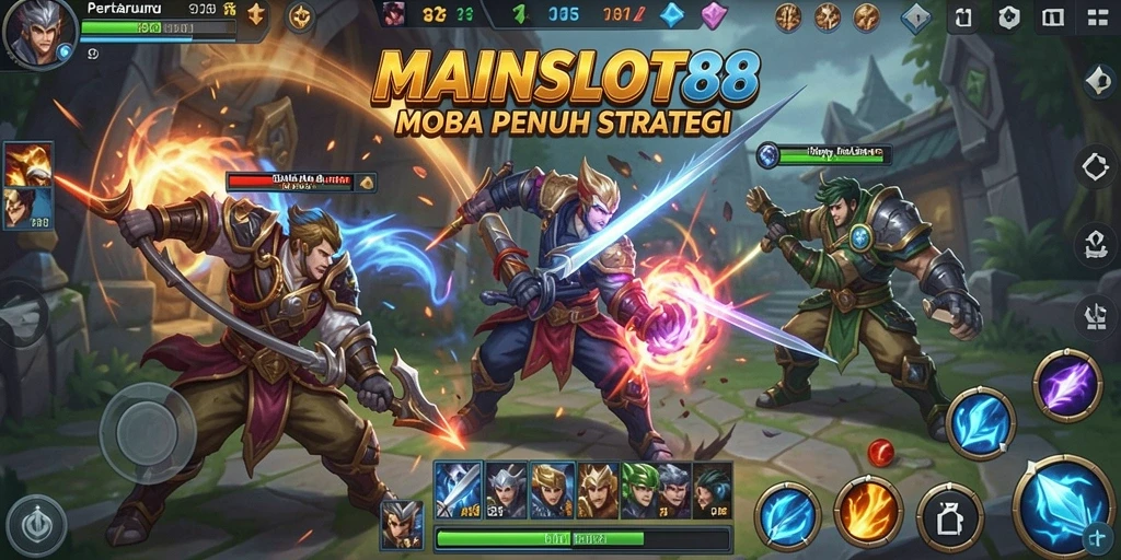 Gameplay seru dan strategi mendebarkan di MAINSLOT88.