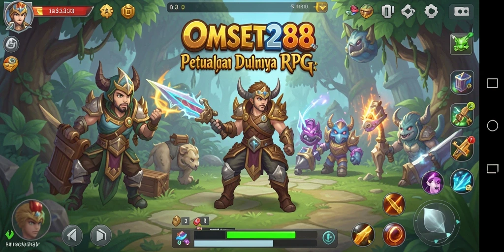 Gameplay epik dan grafis memukau di dalam OMSET288.