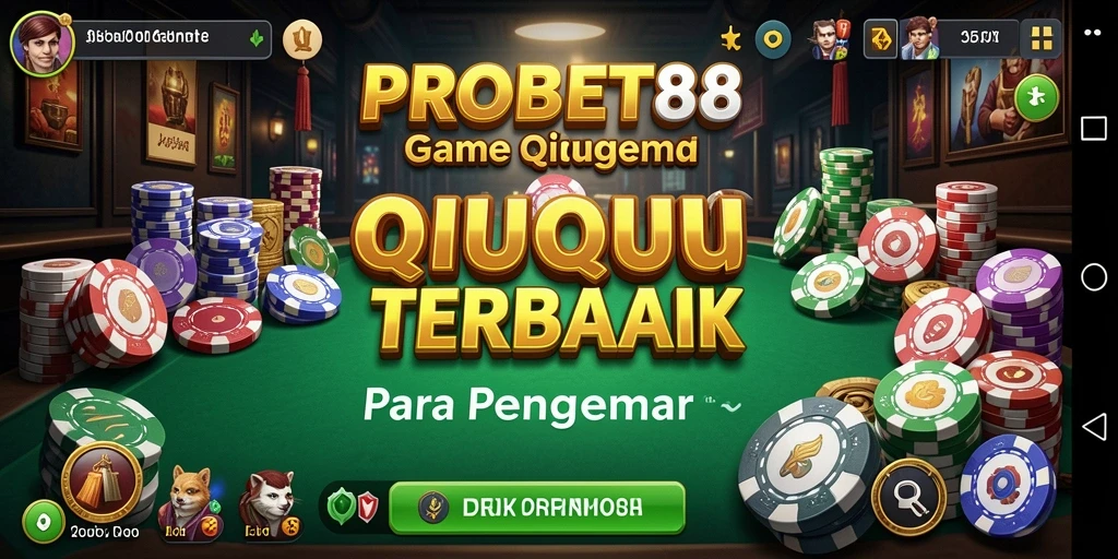 Tampilan gameplay QiuQiu yang menegangkan dan seru.