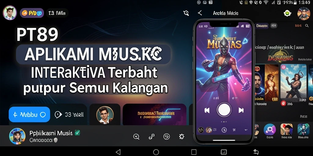 Gameplay PT89 menampilkan interaksi seru dengan musik.
