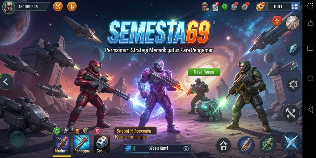 Tampilan menarik dari gameplay SEMESTA69 yang menantang.