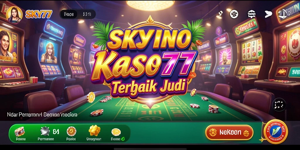 Tampilan menarik dari gameplay Kasino di SKY77.
